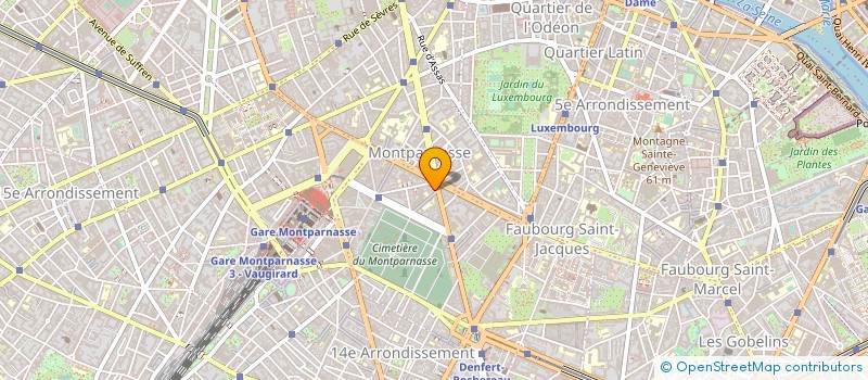 localisation de l'entreprise ASS RECHERCHE INFORMATIONS SOCIALES  PARIS