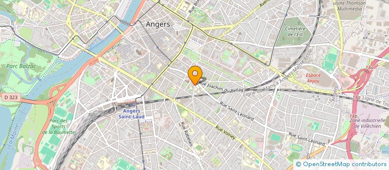 localisation de l'entreprise ASS RECHERCHE PSYCHODRAMATIQUE ANALYTIQU à ANGERS