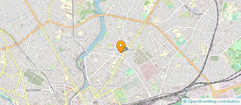 localisation de l'entreprise ASS RECHERCHE SCIENCES HUMAINE à NANTES