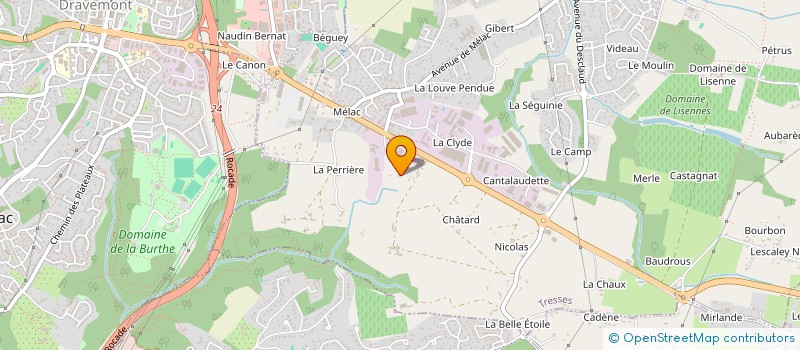 localisation de l'entreprise ASS RECHERCHE SEXUALITE SUD OUEST  FARGUES-SAINT-HILAIRE