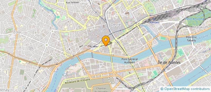 localisation de l'entreprise ASS RECHERCHE THORAX à NANTES