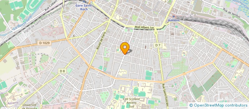 localisation de l'entreprise ASS RECHERCHE TRANSPL ANDROLOGIE UROLOGI à AMIENS