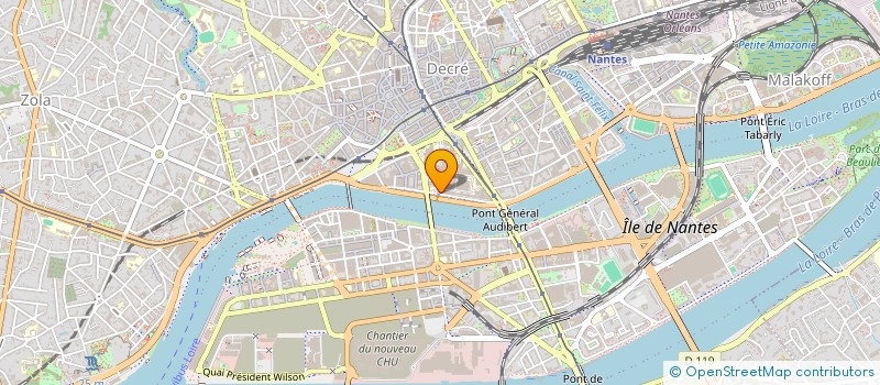 localisation de l'entreprise ASS RECHERCHE TUMEURS HEMATOPOIETIQES à NANTES