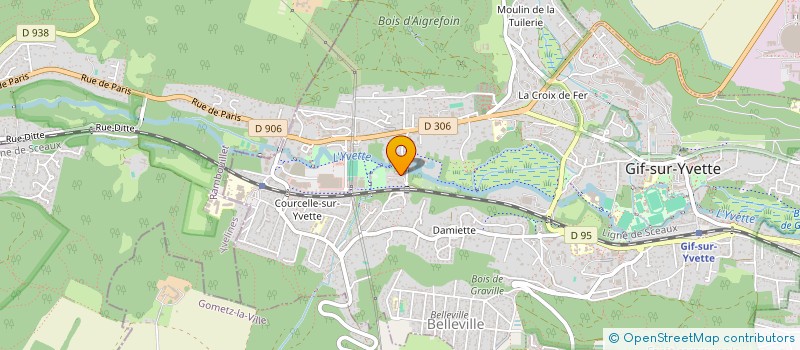 localisation de l'entreprise ASS RECHERCHES ECONOMIQUES POUR L'EMPLOI  GIF-SUR-YVETTE