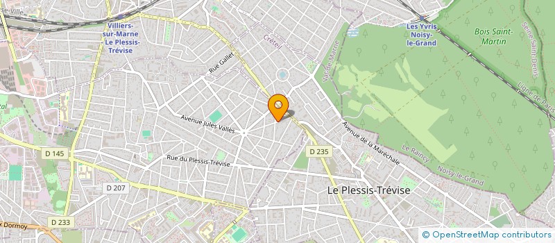 localisation de l'entreprise ASS RECHERCHES FORMATION SUR L'INSERTION à CHAMPIGNY-SUR-MARNE