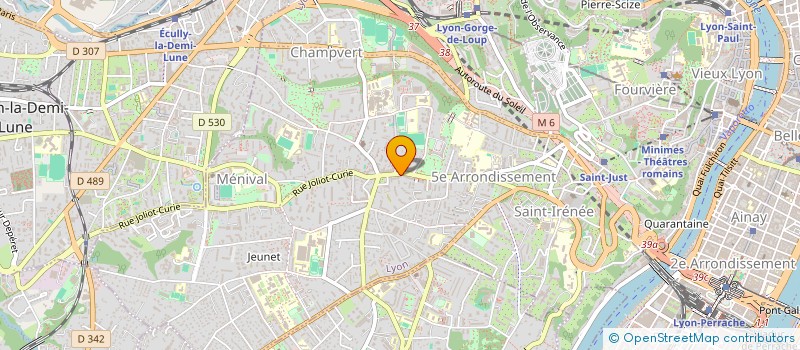localisation de l'entreprise ASS RECHERCHES HISTORIQUES DE LYON OUEST à LYON