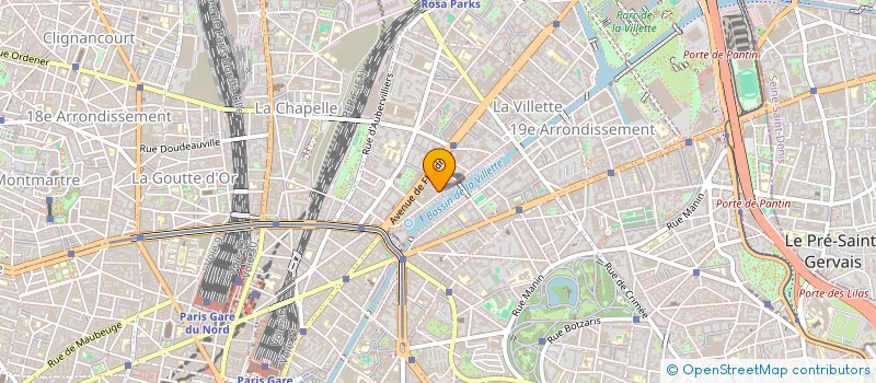 localisation de l'entreprise ASS RECHERCHES INCONSCIENT SOC ENVIRONNE à PARIS