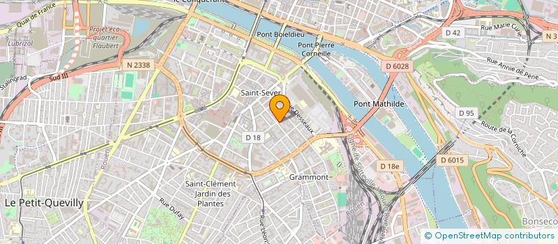 localisation de l'entreprise ASS RECHERCHES SUR L'ONIRISME à ROUEN