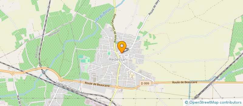 localisation de l'entreprise ASS REDESSANNAISE RELAX  REDESSAN