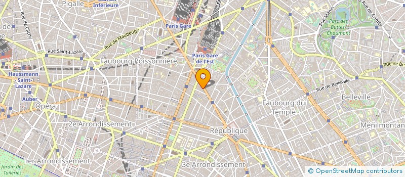 localisation de l'entreprise ASS REFLEXION ACTION PRISON ET JUSTICE à PARIS
