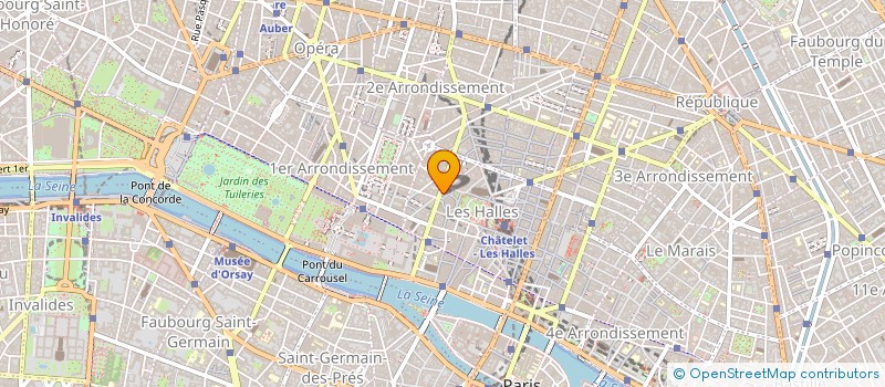 localisation de l'entreprise ASS REG AMENAGEM STRUCT EXPLOIT AGRICOLE à PARIS