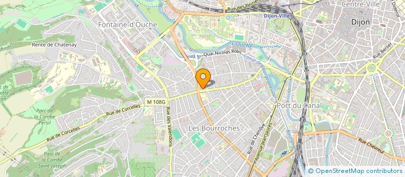 localisation de l'entreprise ASS REG BOURG RECHERCHE ET ENSEIGNEMENT à DIJON