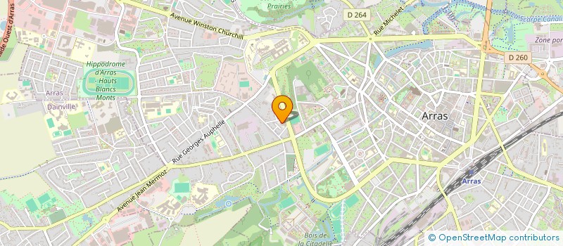 localisation de l'entreprise ASS REG CAISSE MUTUALITE SOCIALE AGCSD/CRDS à ARRAS