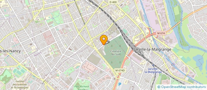 localisation de l'entreprise ASS REG CAISSES MUT SOC AGRIC LORRAINE à VANDŒUVRE-LES-NANCY