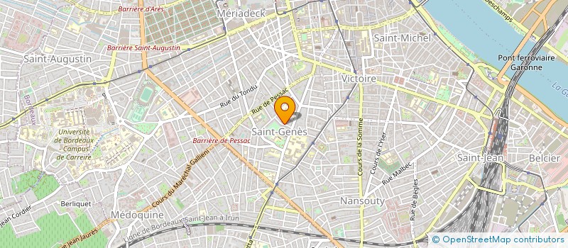 localisation de l'entreprise ASS REG CONSTRUCTION BOIS AQUITAINE à BORDEAUX