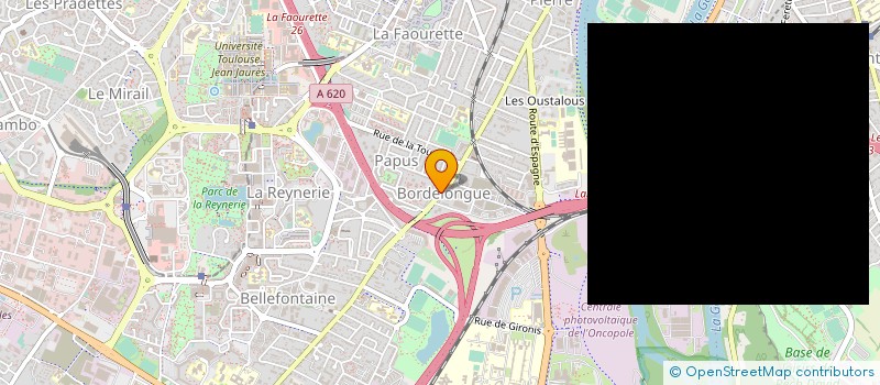 localisation de l'entreprise ASS REG CREATION INITIATIVE ECONO SOCIAL à TOULOUSE