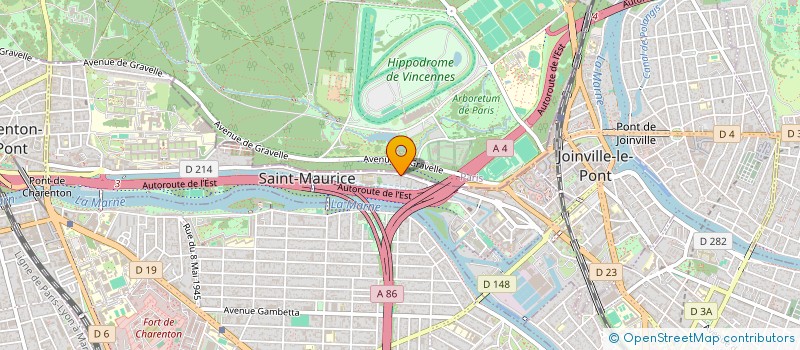 localisation de l'entreprise ASS REG CULTE TEMOINS JEHOVAH REG PAR 5 à SAINT-MAURICE