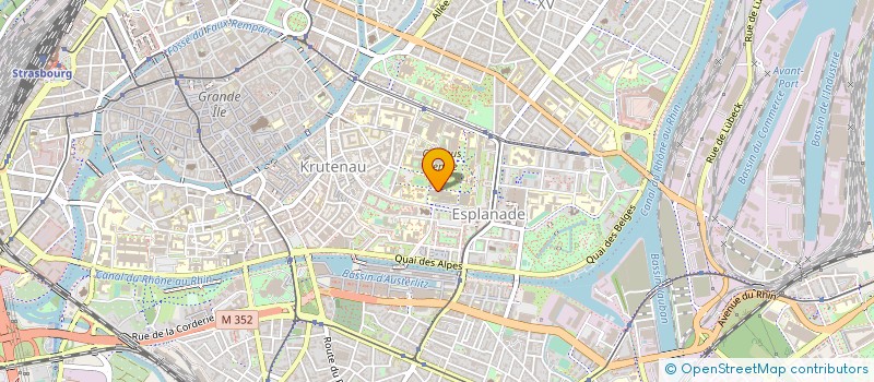 localisation de l'entreprise ASS REG ENSEIGNANTS FR LANGUE ETRANGERE à STRASBOURG