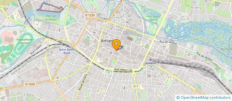 localisation de l'entreprise ASS REG ESPACE ACCUEIL POUR LA FORMATION à AMIENS