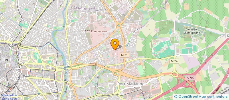 localisation de l'entreprise ASS REG FORMATION CONTINUE ANGIOLOGIE LR à MONTPELLIER