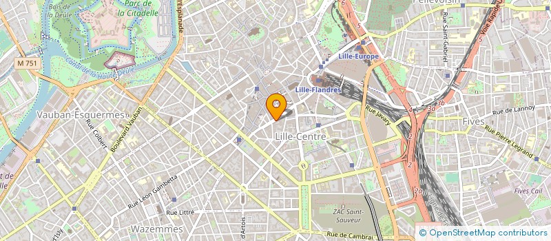 localisation de l'entreprise ASS REG FORMATION EDUCATION MIGRANTS à LILLE