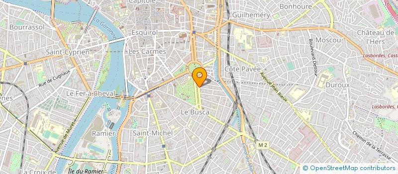 localisation de l'entreprise ASS REG INFORMATION DOCUMENTATION ETUDES à TOULOUSE