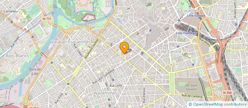 localisation de l'entreprise ASS REG NORD PDC DES CEMEA à LILLE