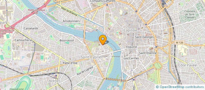 localisation de l'entreprise ASS REG PSYCHIATRIE ET PSYCHOLOGIE MEDIC  TOULOUSE