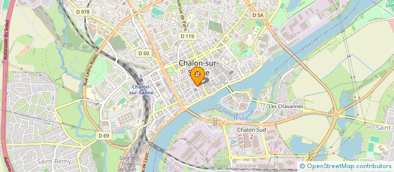 localisation de l'entreprise ASS REG RECHERCHE PROMOT LANGUE SIGNE... à CHALON-SUR-SAONE