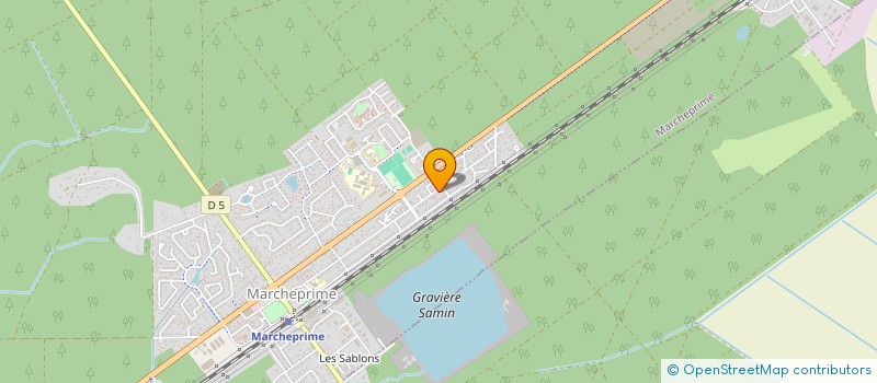 localisation de l'entreprise ASS REGARDS ET PERSPECTIVES  MARCHEPRIME