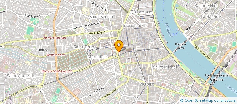 localisation de l'entreprise ASS REGI ENTRAIDES ET SERVICES à BORDEAUX