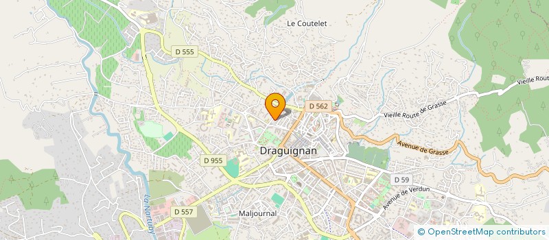 localisation de l'entreprise ASS REGIO FORMAT PROF AGRIC ENFANTS DEFI à DRAGUIGNAN