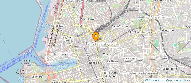 localisation de l'entreprise ASS REGIO LOGEM FAMIL ANIMA SOCIA CULTU à MARSEILLE
