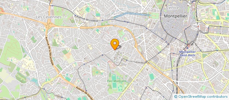localisation de l'entreprise ASS REGIO PROMOT ENSEMB GROUPES EUROP à MONTPELLIER