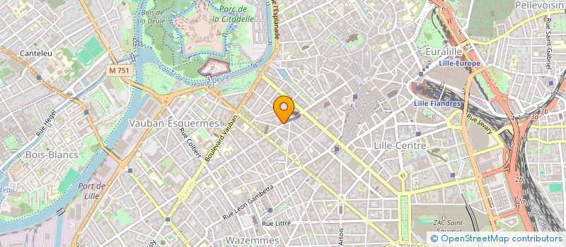 localisation de l'entreprise ASS REGION EDUCATEUR SPORTIF SOCIO EDUCA à LILLE