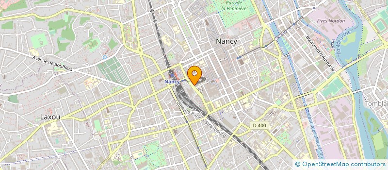 localisation de l'entreprise ASS REGION ETUDE HISTOIRE SECURI SOCIALE à NANCY
