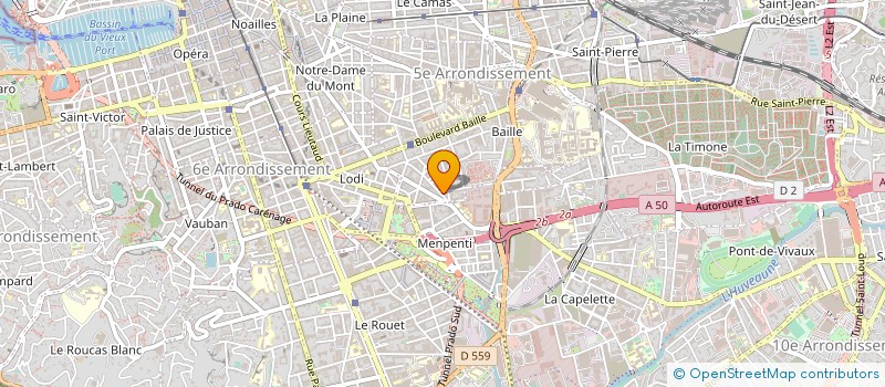 localisation de l'entreprise ASS REGION FORMAT AIDE DEVELOP ENTREPRIS à MARSEILLE