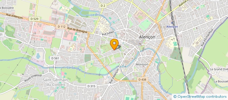 localisation de l'entreprise ASS REGION POUR LA CREATION à ALENCON