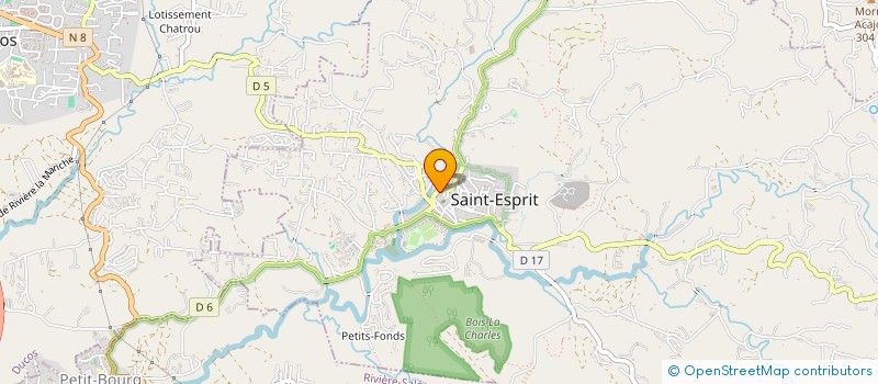 localisation de l'entreprise ASS REGIONALE AMIS MOULINS MART.  SAINT-ESPRIT