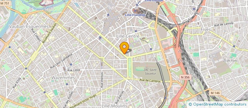 localisation de l'entreprise ASS REGIONALE COUP DE SOLEIL NORD PDC à LILLE