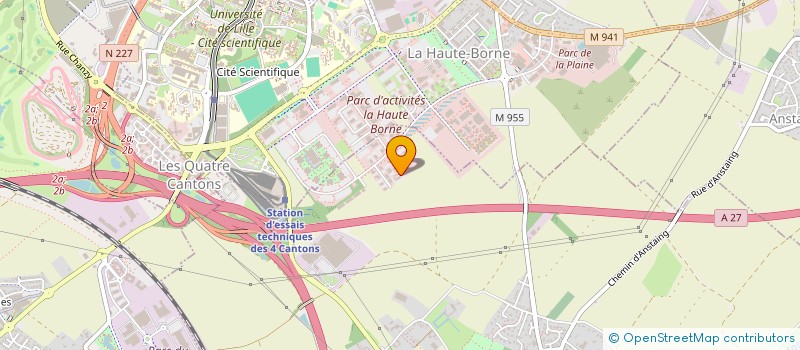 localisation de l'entreprise ASS REGIONALE D'EDUCATION PERMANENTE à SAINGHIN-EN-MELANTOIS