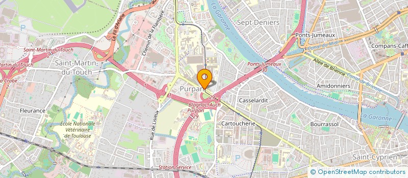 localisation de l'entreprise ASS REGIONALE DEPISTAGE MIDI PYRENEES à TOULOUSE