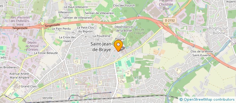 localisation de l'entreprise ASS REGIONALE DES CEMEA DU CENTRE à SAINT-JEAN-DE-BRAYE