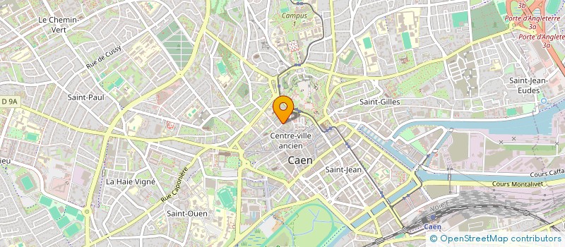 localisation de l'entreprise ASS REGIONALE RECHERCHE EN ECO & SOCIETE à CAEN