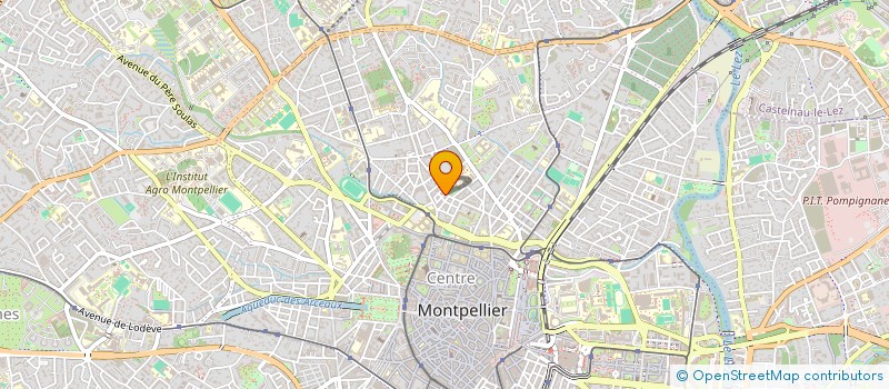 localisation de l'entreprise ASS.REGIONALE TRANSPORT EDUCATIF JEUNES LANGUEDOC-ROUSSILLON EN SEPTIMANIE à MONTPELLIER