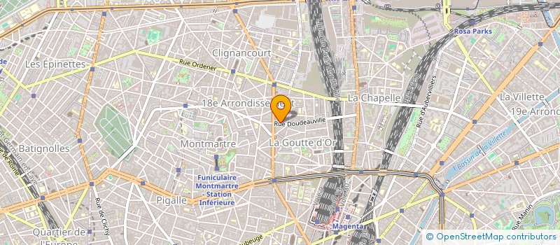 localisation de l'entreprise ASS  REGROUPEMENT COMMUNAUTE OCEAN INDIE  PARIS