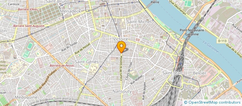 localisation de l'entreprise ASS REHABILITATION DE MARGINAUX à BORDEAUX