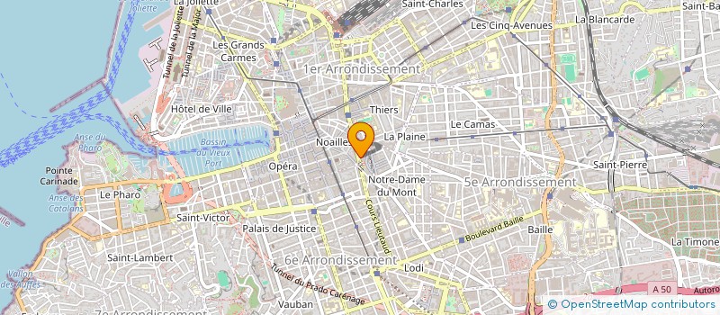 localisation de l'entreprise ASS REHABILITATION DE MARGINAUX B D R à MARSEILLE
