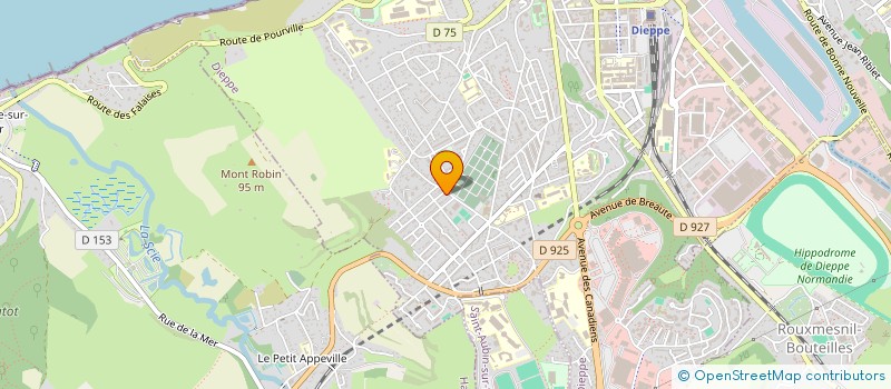 localisation de l'entreprise ASS REINS INSER EMPL TEMP AIDE ADMI SOCI à DIEPPE