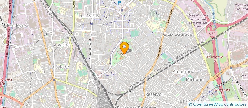 localisation de l'entreprise ASS REINSERT TECHNIQ APPLIC DECORATION à TOULOUSE